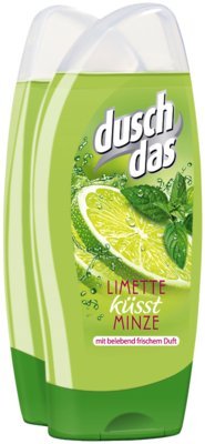 DuschdasLime & Mint Shower Gel, 2er Pack (2 x 250 ml)
