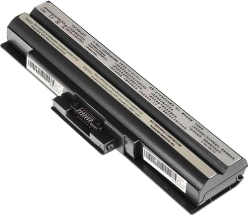 FlyZythrol 11,1 V 58 Wh 5200 mAh VGP-BPL13 VGP-BPS13 Batterie portable compatible avec Sony Vaio VPCCW21FX VGN-AW VGN-CS VGN-FW PCG-8131L PCG-3C2L PCG-81214L...