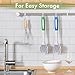 Amazer Dish Brush with Handle, 2 Pack Kitchen Scrub Brushes for Cleaning, Dish Scrubber with Stiff Bristles for Sink, Pots, Pans