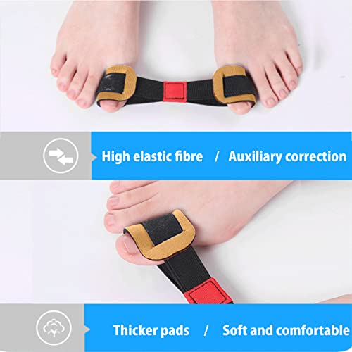 Drucixy Bunion Corrector For Women And Men-Effective & Comfortable Toe Separators To Correct Bunions,（7Pcs ） Big Toe Separator, Spacers And Straighteners, Exercise Strap For Hallux Valgus Correction #TOP5