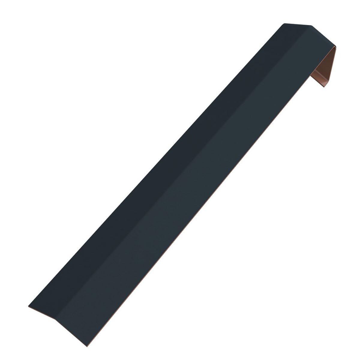 135 External Fascia Corner Anthracite Grey Woodgrain