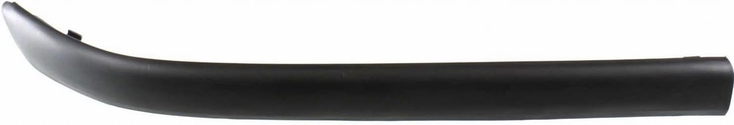 HEADLIGHTSDEPOT Front Right Passenger Side Bumper Impact Strip Black Compatible With BMW 3-Series 1999-2006