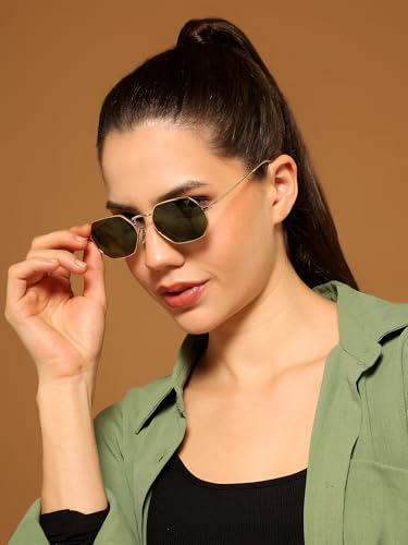 Image of Voyage UV Protection & Gradient Hexagonal Sunglasses for Men & Women