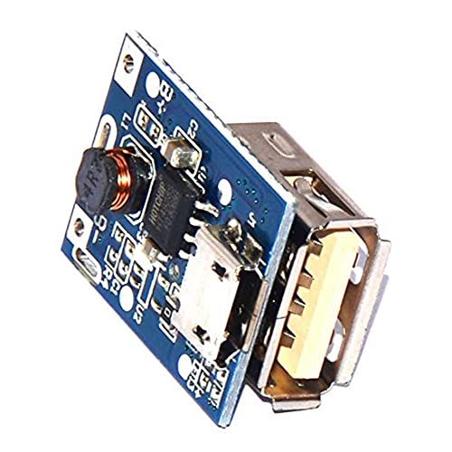 Image of 5V 1A Boost Step Up Power Supply Module Lithium Battery Charge Protection Board 134N3P DIY Charger LED Display USB and Micro Port