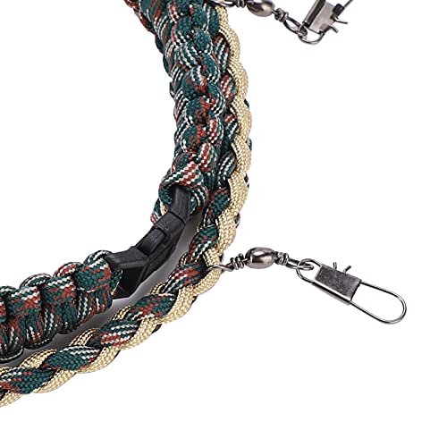 Cordon de pêche à la mouche avec support tippet et multi-clips pour accessoires - 3