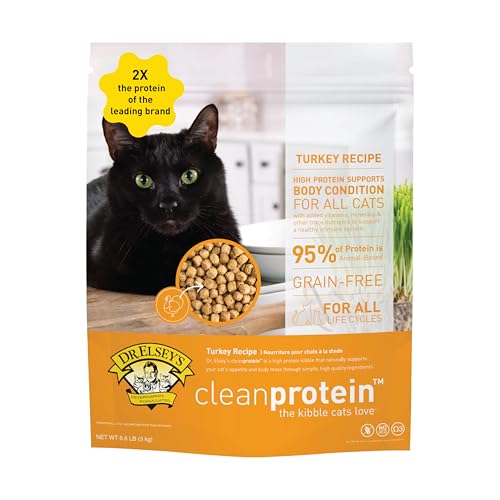Image of Dr. Elsey's cleanprotein Turkey Cat Kibble 6.6 lb Bag