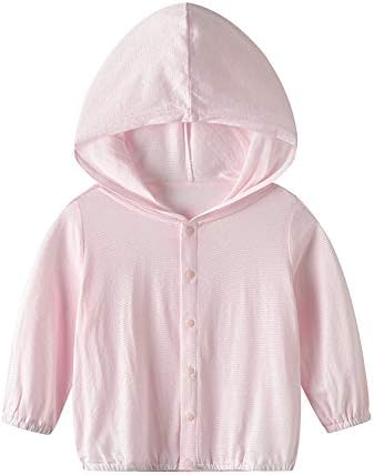 Vivobiniya Baby Lightweight Sunscreen Hoodie Toddler Summer Sun Protection Outwear Breathable Coat Jacket 3m-5Y