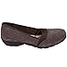 Skechers Women's Career-Perfed Flat,Chocolate,8.5 M US