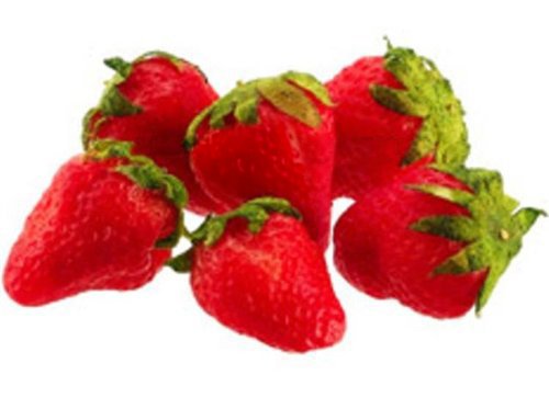 1 X Strawberry 5 Artificial Fake Food Fruit Strawberry