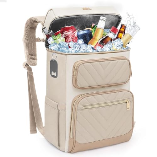 Image of Backpack Cooler Insulated Leakproof, Soft Cooler for Outdoor Camping Hiking
