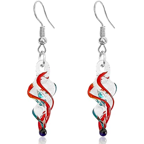 Handcrafted-Italian-Murano-Style-Glass-Tornado-Twirl-Fashion-Dangle-Earrings-Irregular-Glass-Spiral-Dangle-Drop-Earrings-for-Women-Jewelry-Gift