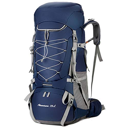 Paquete Mochila Portátil De Senderismo 75L para Excursiones Al Aire Libre Montañismo