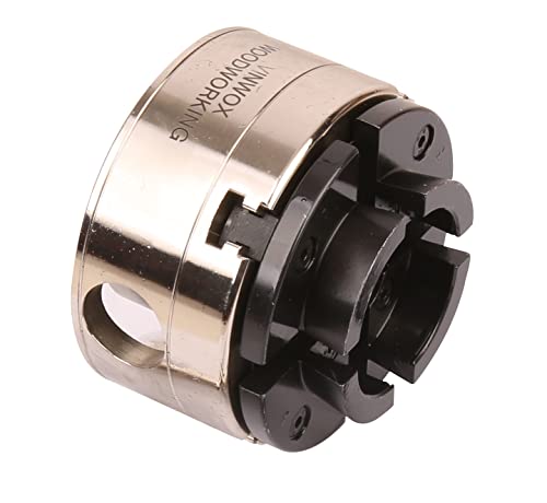 Vinwox Sck4-3.75 Wood Lathe Gear Chuck Key Chuck, With 1"X8Tpi Thread & 3/4"X16Tpi Adapter, 3 Years Warranty #TOP7