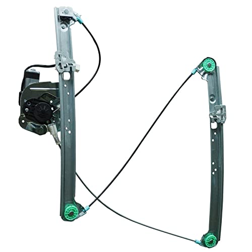 Image of TRQ Front Left Power Window Regulator & Motor Assembly Drivers Side Compatible with 2000-2006 BMW X5 BM1350110