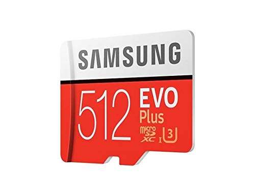 Samsung Cartão Micro SD Memory MB-MC512GA 512 GB Evo Plus com adaptador