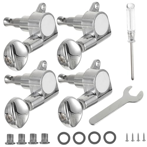 TOYANDONA 1Set Guitar Tuning Pegs Guitar Pegs for Acoustic Guitar Ukulele Easy to Use Tuning Keys with Accessories for Musicians and Beginners