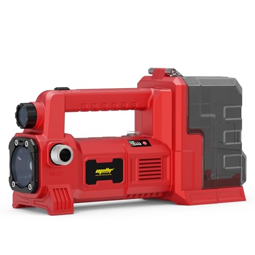 Brushless Water Transfer Pump Compatible with Milwaukee 18V Battery (Tool Only), 1/4HP 540GPH Cordless Self Priming Utility Pump for Pool Draining, Pond, Watering, Garden, Tank