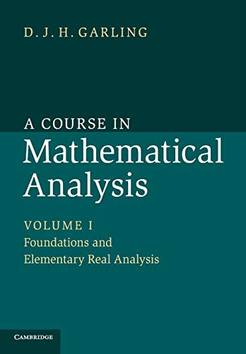 A Course In Mathematical Analysis