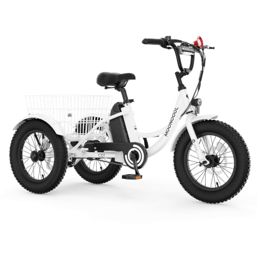 MOONCOOL Youth Electric Tricycle, 16 Inch 250W E-Trike, for Ages 6-12 image 3
