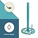Lattice Countertop Paper Towel Holder, Cast Iron, By Home Basics, (Turquoise) | Contemporary Paper Towel Holders | With Non-Skid Feet and Tear-Arm