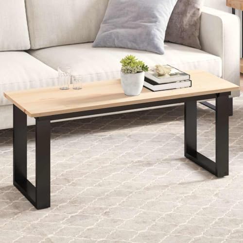 Genérico Tablero de Mesa Rectangular Madera Maciza Pino 110x40x1,7 cm,Mobiliario,Accesorios para mesas,Tableros para mesas-847418
