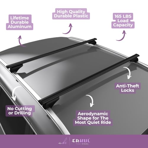 ERKUL Roof Rack Cross Bars for Kia