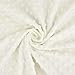 American Baby Company Heavenly Soft Minky Dot Chenille Toddler Bedding Set, Cream, 4 Piece