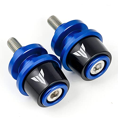 Mowok 2Pcs Cnc Aluminum Motorcycle Swing Arm Spools Slider Stand Screws Fit For Yamaha Mt-03 Mt09 2022 Mt10 Tracer 900Gt Yzf R1 R3 R6 R7 #TOP5