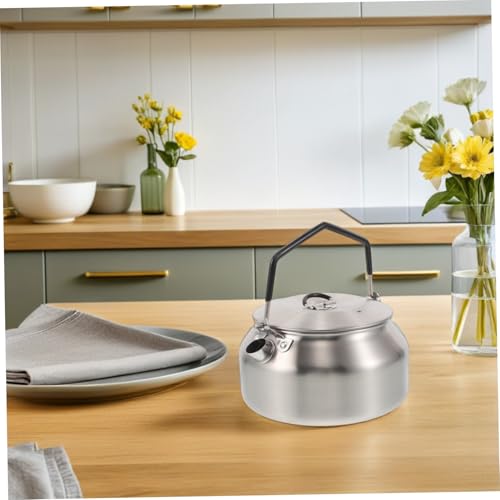 Bouilloire de camping en acier inoxydable durable de haute qualité - 6