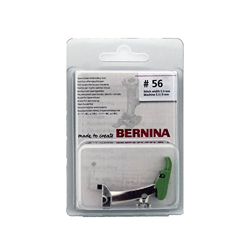 Bernina Teflon Open Embroidery Foot #0084807400 (#56N) Genuine New Style Machine #TOP3