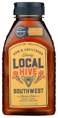 Local Hive: Miel Cruda y Sin Filtrar 12 oz