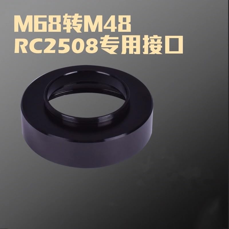 Adaptador de rosca M68 a M48 para reductor RC2508 astronómico 2