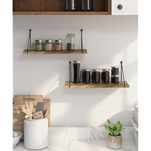 Afulyfloatingwallshelvesrusticwallmountedhangingshelffarmhousewallbookshelfforbathroomkitchendininglivingroomwoodmetalorganizerssetof2 Urban Country Home Decor Afuly floating wall shelves rustic wall mounted hanging shelf farmhouse wall bookshelf for bathroom kitchen dining living room wood metal organizers set of 2 urban country home decor