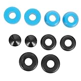 Toyvian Almohadillas Amortiguadoras PU para Patineta de Ruedas Absorbe Reemplazo para Bujes de Camión Accesorios Resistentes y Fáciles de Instalar para Longboard