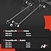 A-Premium 2 x Front Sway Bar Links Stabilizer Bar Links, Compatible with Kia Sorento 2011-2013, Hyundai Santa Fe 2007-2012, Veracruz 2007-2012