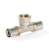 Hochwertiger Pressfitting aus Trinkwassermessing