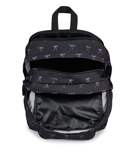 JanSport Laptop Backpack - Computer Bag with 2 Compartments, Ergonomic Shoulder Straps, 15” Laptop Sleeve, Haul Handle - Bad Bows - image 8