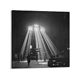 Vintage Train Station Chicago Illinois Union Train Station Black And White Photography Art Poster Wa