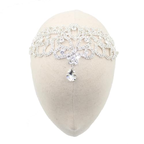 PEARLY JUN Rhinestone Appliques Silver Diamond V Neck Applique Patches for Dresses Hand Sewing Craft Projects DIY Wedding Clothes Shoes Hats Bags Embellishments by PEARLY JUN - Used condition - Image 9