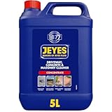Jeyes Driveway, Concrete & Masonry Cleaner 5L – Heavy Duty Brick and Patio Cleaner – Concentrated Oil Remover for Driveways – Removes Grease, Moss & Algae (Makes 50-100 Litres) – Pressure Washer Safe