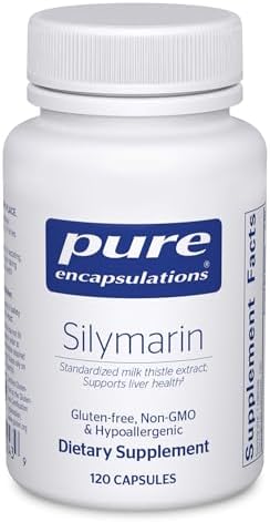 Pure Encapsulations Silymarin - 250 mg Milk Thistle Per Capsule -...