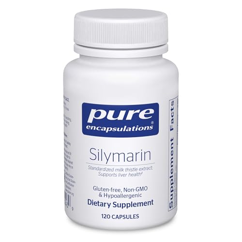 Pure Encapsulations Silymarin - 250 mg Milk Thistle Per Capsule - Liver Health...
