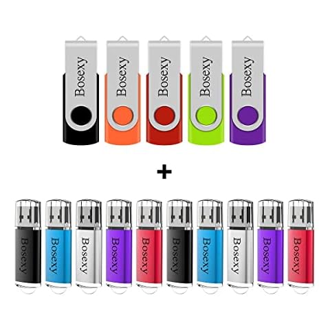 5PCS USB Flash Drives 2GB and 10PCS USB Thumb Drives 1G Bundle Cover