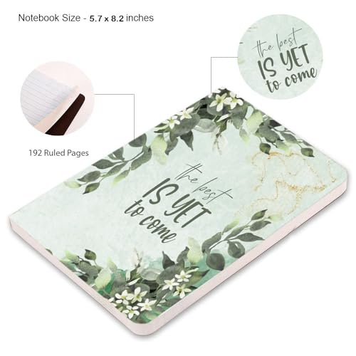 Image of AccuPrints Flower theme Premium Soft Bound Notebook Diary for Girls and Women (A5,192 Ruled Pages with planner, 80 GSM) Floral Design