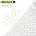 ZGPWZWL White Sneakers for Women Men Tennis Shoes Running Sneaker Gym Walking Slip On Workout Jogging Lightweight Breathable Fashion Athletic Shoes White Size Women 13/ Men 12