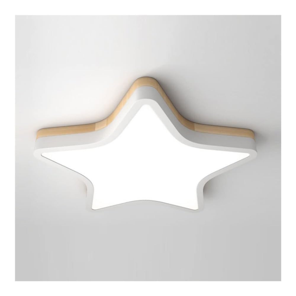 Plafonnier moderne LED plat en finition blanche pour chambre élégante