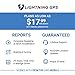 Lightning GPS OBD-II Real-Time GPS Tracker for Vehicles – Easy Installation, Flexible Subscription Plans for Cars, Trucks, Fleets & Teen Drivers – GPS Locator w/Instant Alerts – Subscription Required