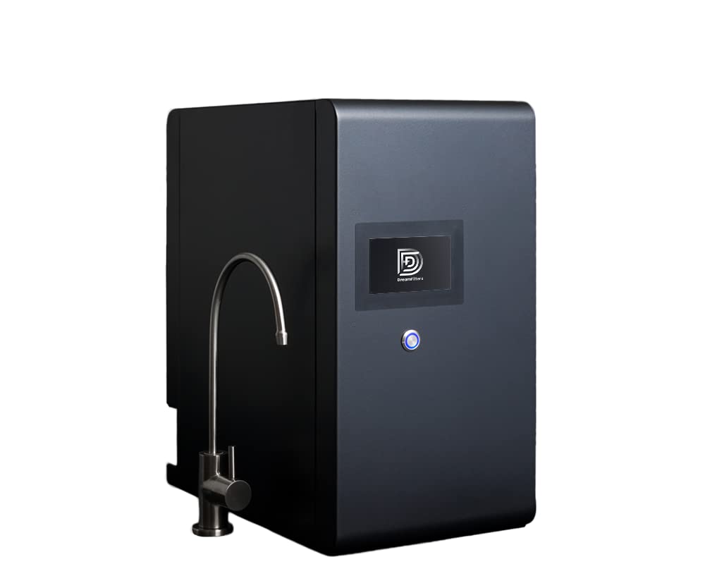 Aqua Family LED UV-C Smart - Sistema de filtro de ósmosis inversa, filtro de agua para el hogar con módulo UV-C