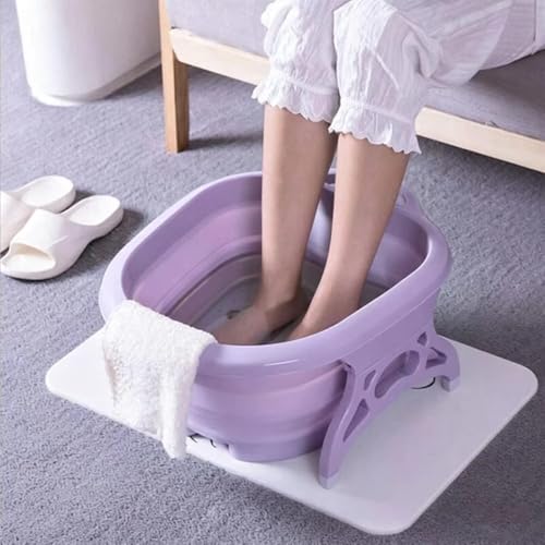 Spa de pies plegable con masaje y diseño compacto miniatura 3