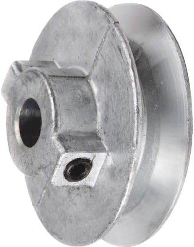 Chicago Die Cast 2 1/2 in. Dia. Zinc Single V Grooved Pulley